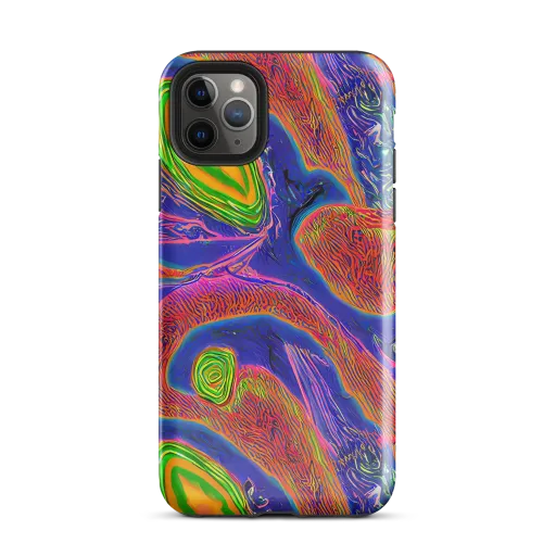 Ultraviolet Safari on a Tough Case for iPhone®