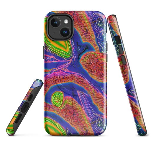 Ultraviolet Safari on a MagSafe Tough Case for iPhone®