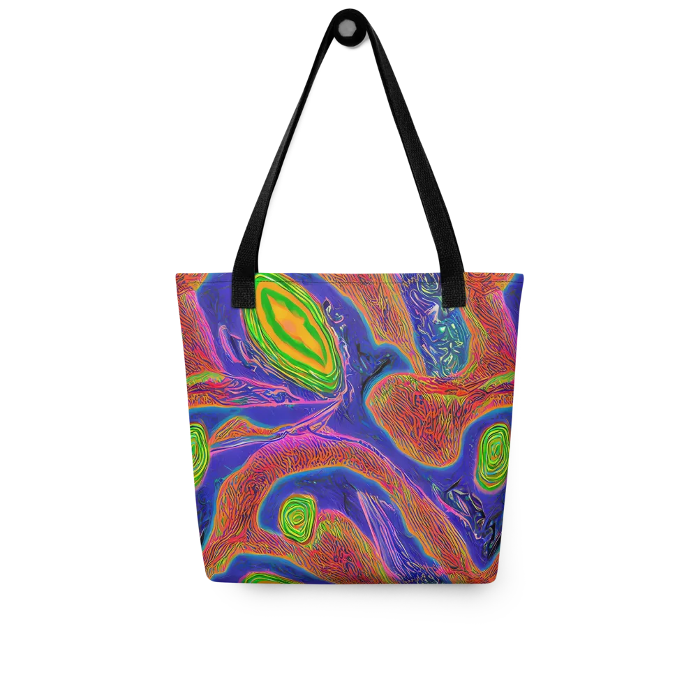 Ultraviolet Safari on Tote Bag — Front