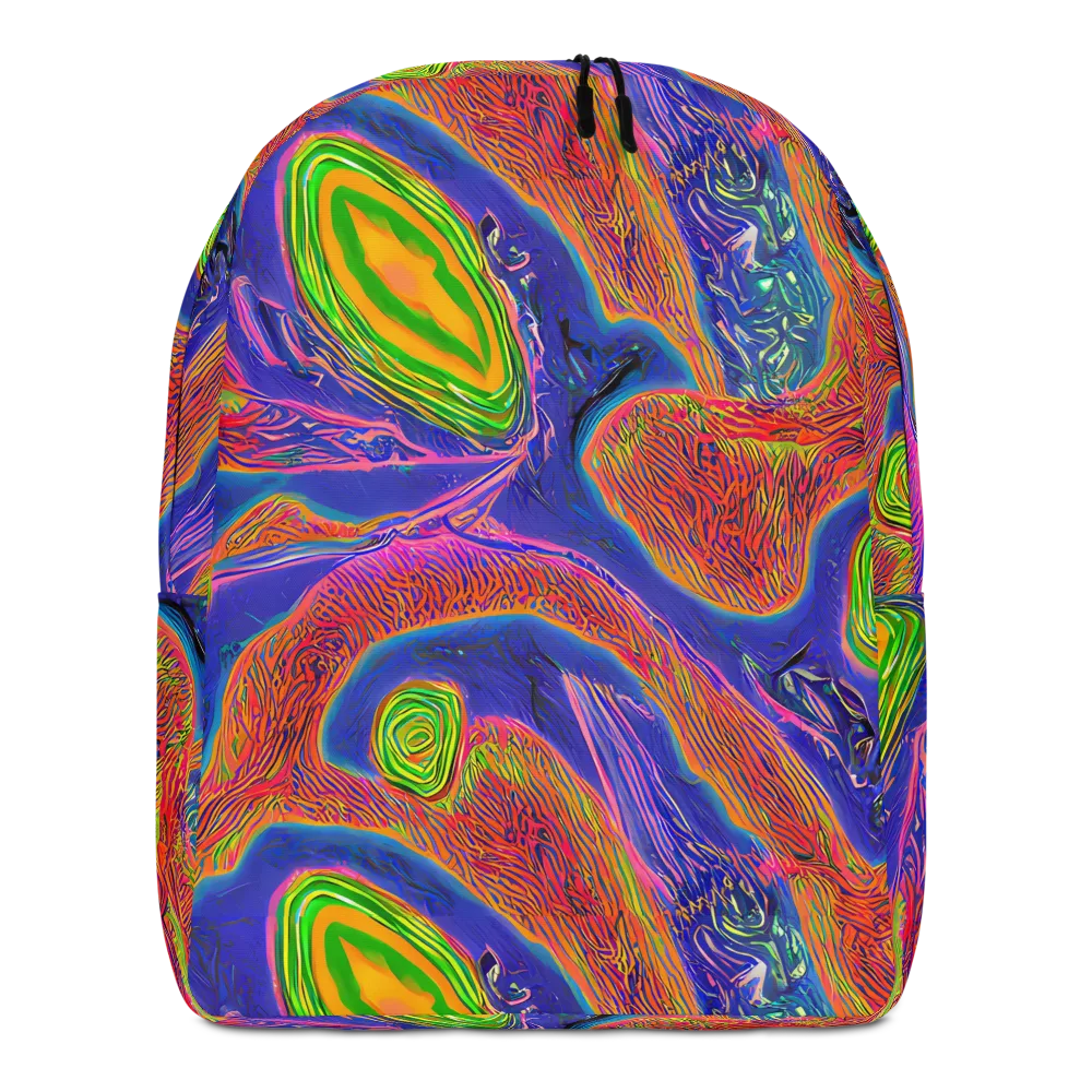 Ultraviolet Safari on Minimalist Backpack — Front