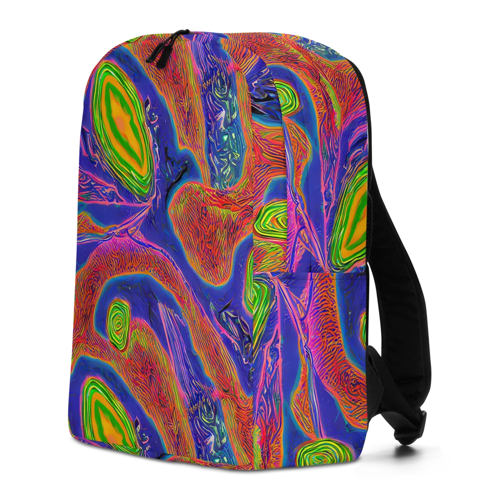 Ultraviolet Safari on Minimalist Backpack — Left