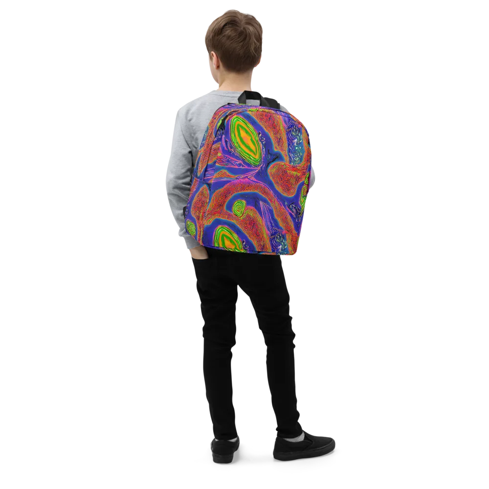Ultraviolet Safari on Minimalist Backpack — Right Front