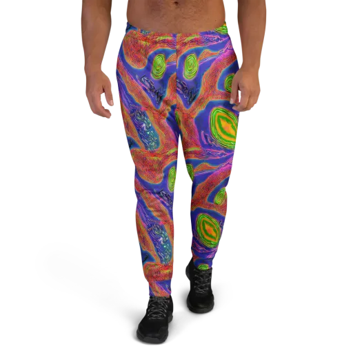 Ultraviolet Safari on a Men's Joggers