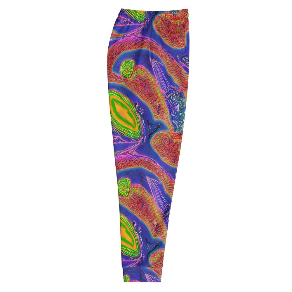 Ultraviolet Safari on Men's Joggers — Right