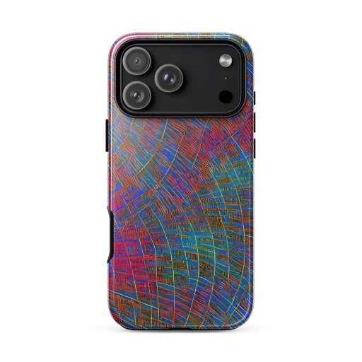 Electric Cartography on a Tough Case for iPhone®