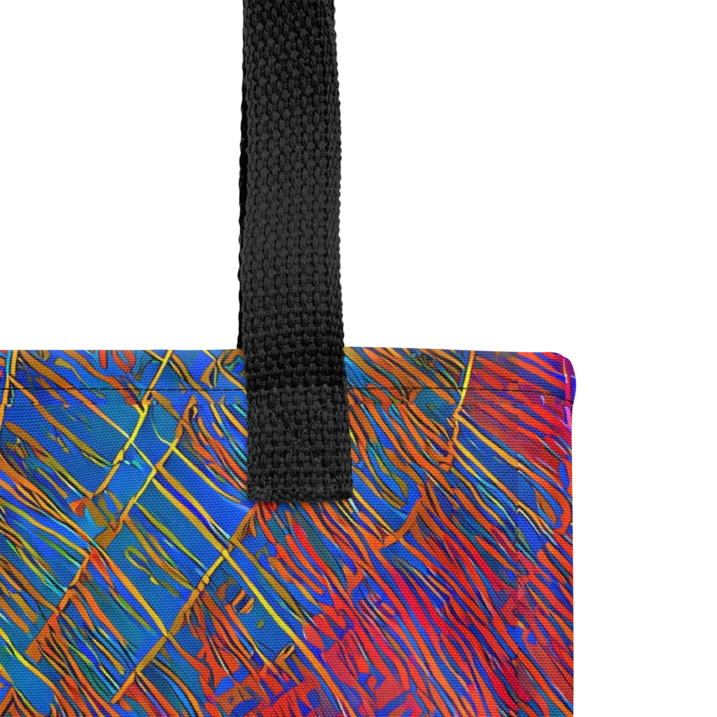 Electric Cartography on Tote Bag — Product details