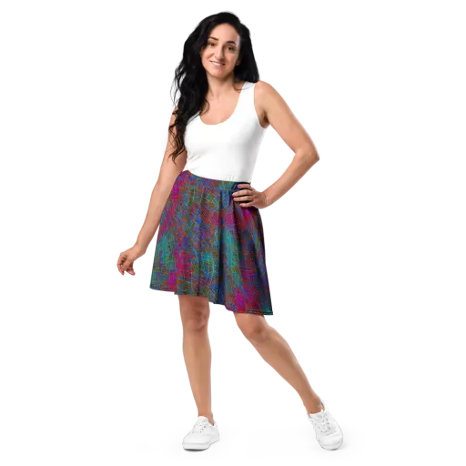 Electric Cartography on a Skater Skirt