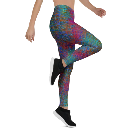 Electric Cartography on a Leggings