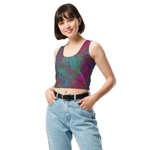 Electric Cartography on a Crop Top