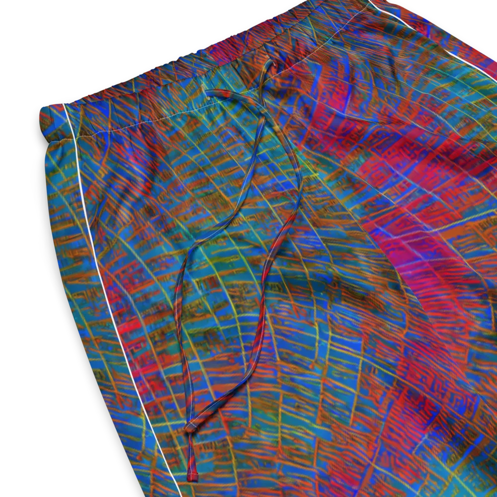 Electric Cartography on Women's Pajama Pants — Product details