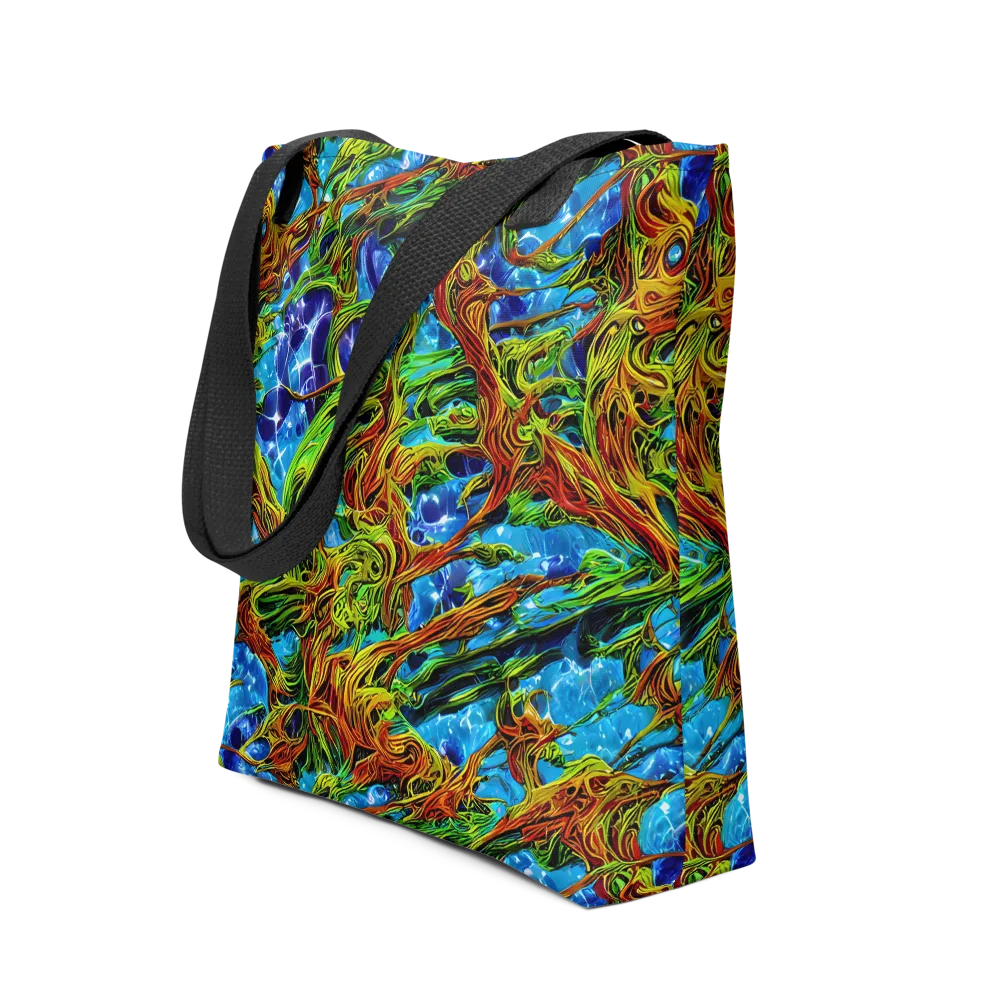 Neon Riverwood on Tote Bag — Front