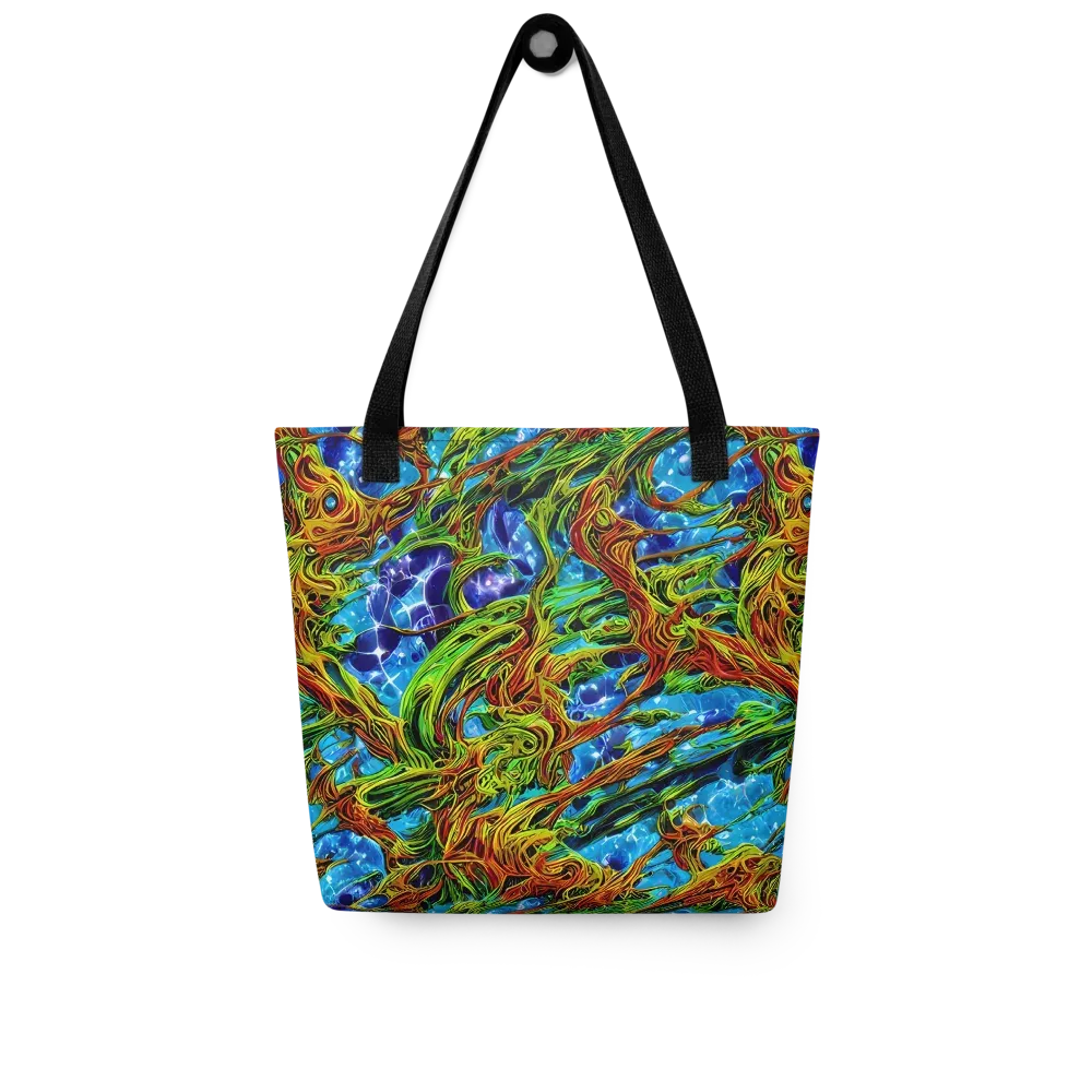 Neon Riverwood on Tote Bag — Front