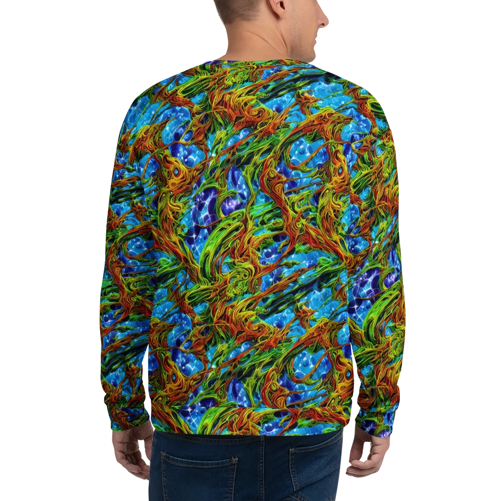 Neon Riverwood on Sweatshirt — Back