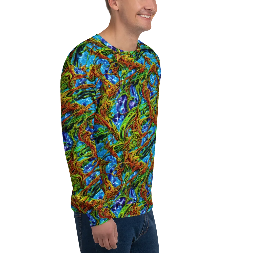 Neon Riverwood on Sweatshirt — Right Front