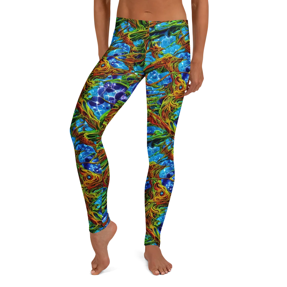 Neon Riverwood on Leggings — Front