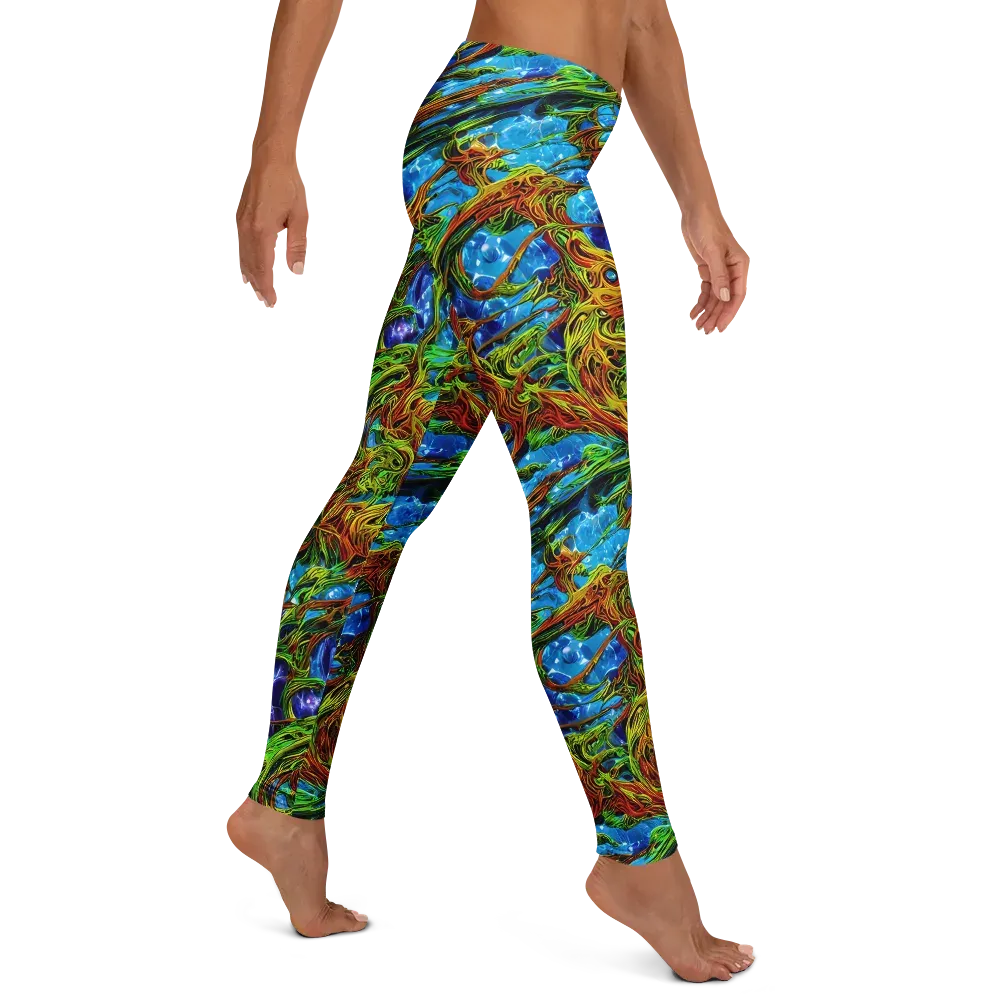 Neon Riverwood on Leggings — Right
