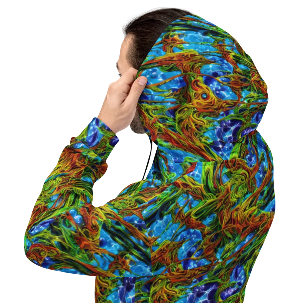 Neon Riverwood on Hoodie — Back