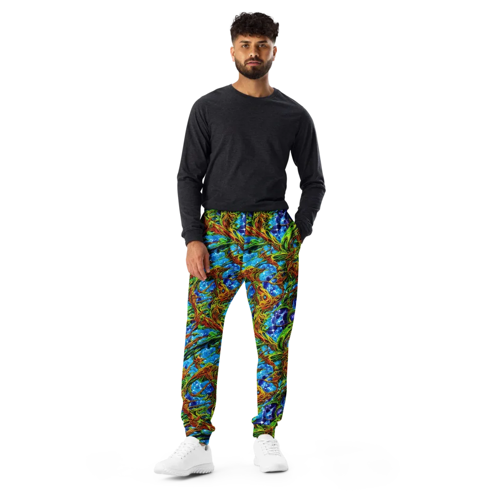 Neon Riverwood on Men's Joggers — Front