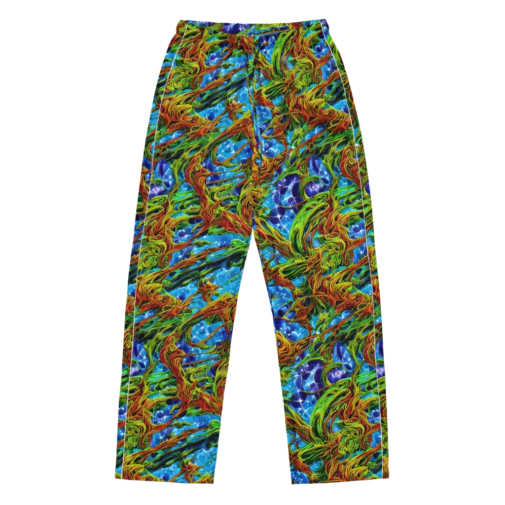 Neon Riverwood on Women's Pajama Pants — Front