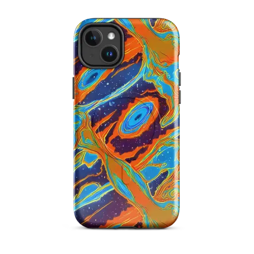 Blue Inferno on a MagSafe Tough Case for iPhone®