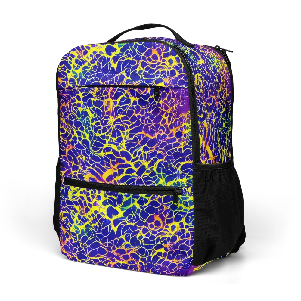 Ultramarine Voltage on Utility Backpack — Left Front