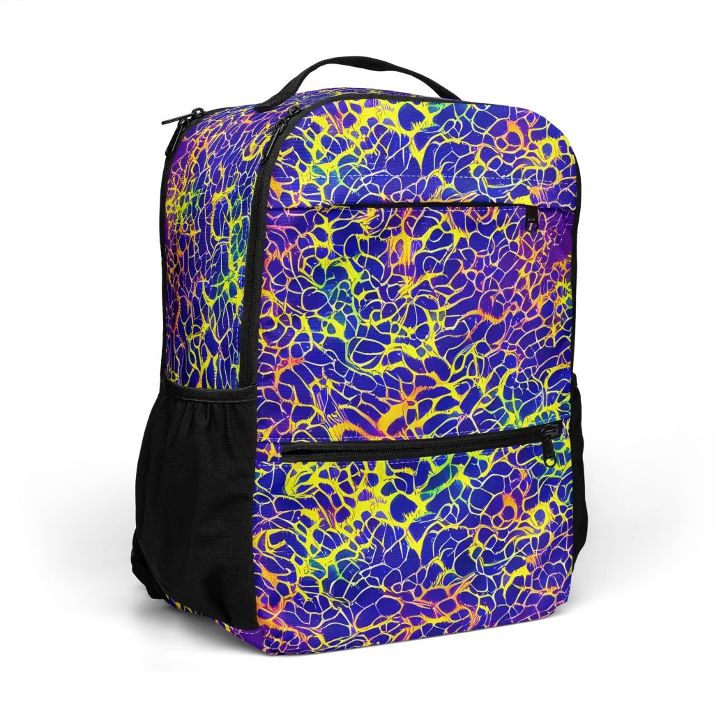 Ultramarine Voltage on Utility Backpack — Right Front