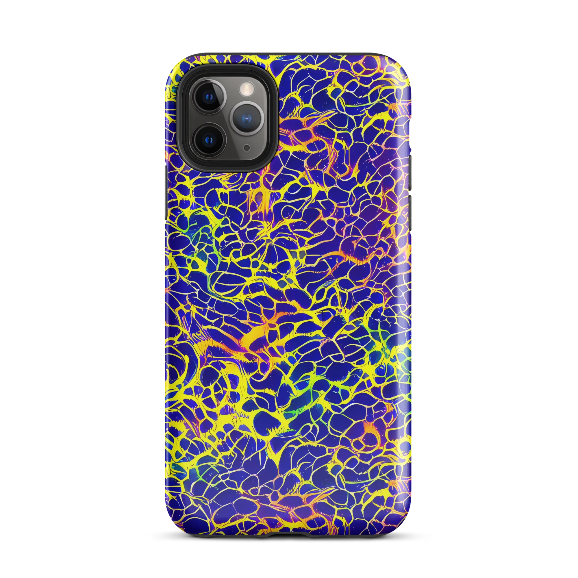 Ultramarine Voltage on Tough Case for iPhone® — Front