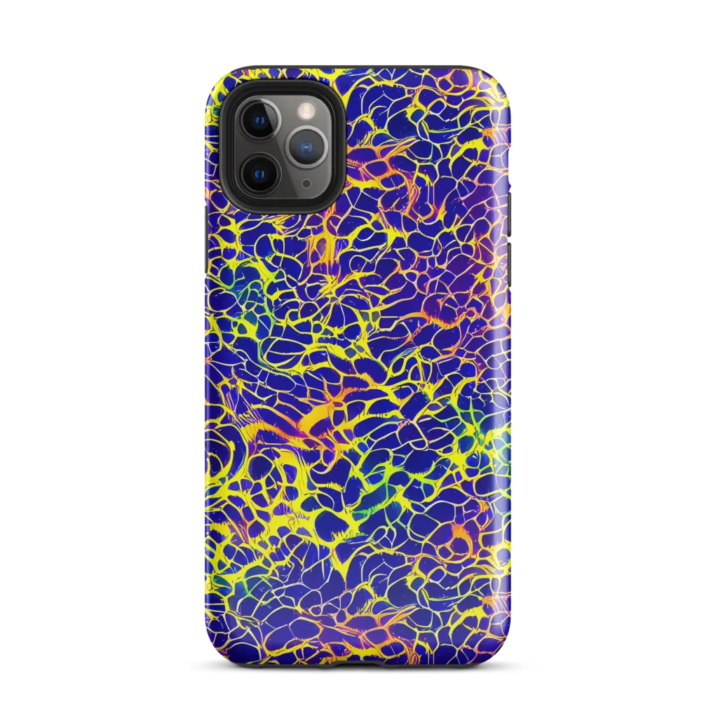 Ultramarine Voltage on Tough Case for iPhone® — Front