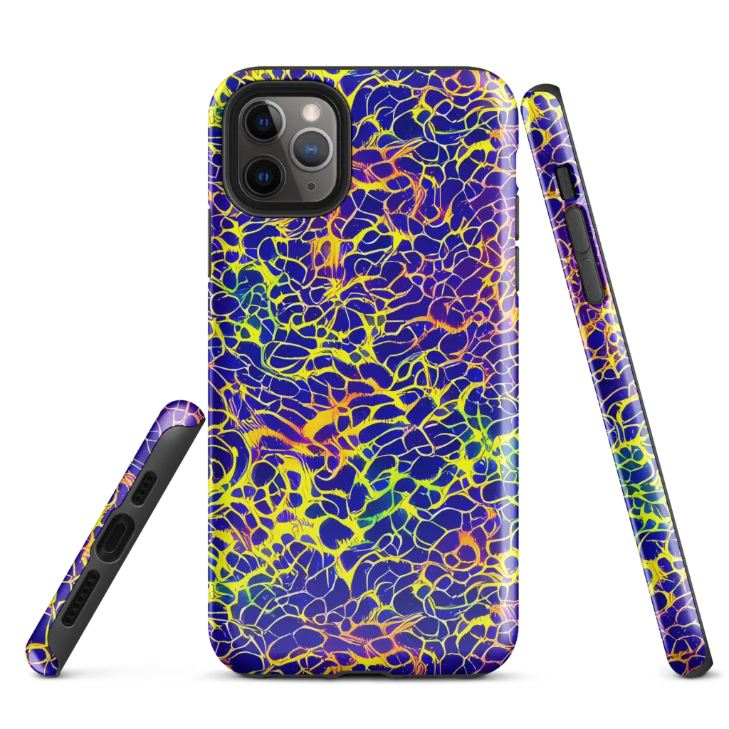 Ultramarine Voltage on Tough Case for iPhone® — Front