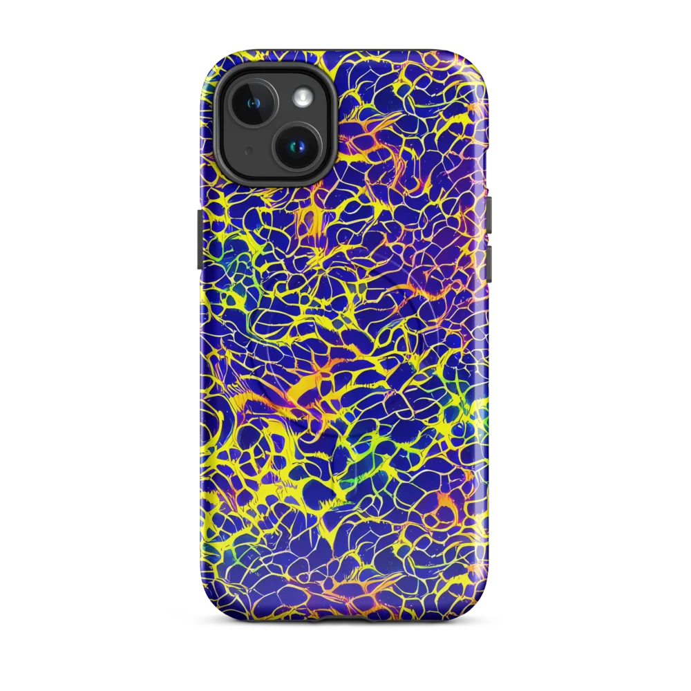 Ultramarine Voltage on MagSafe Tough Case for iPhone® — Front