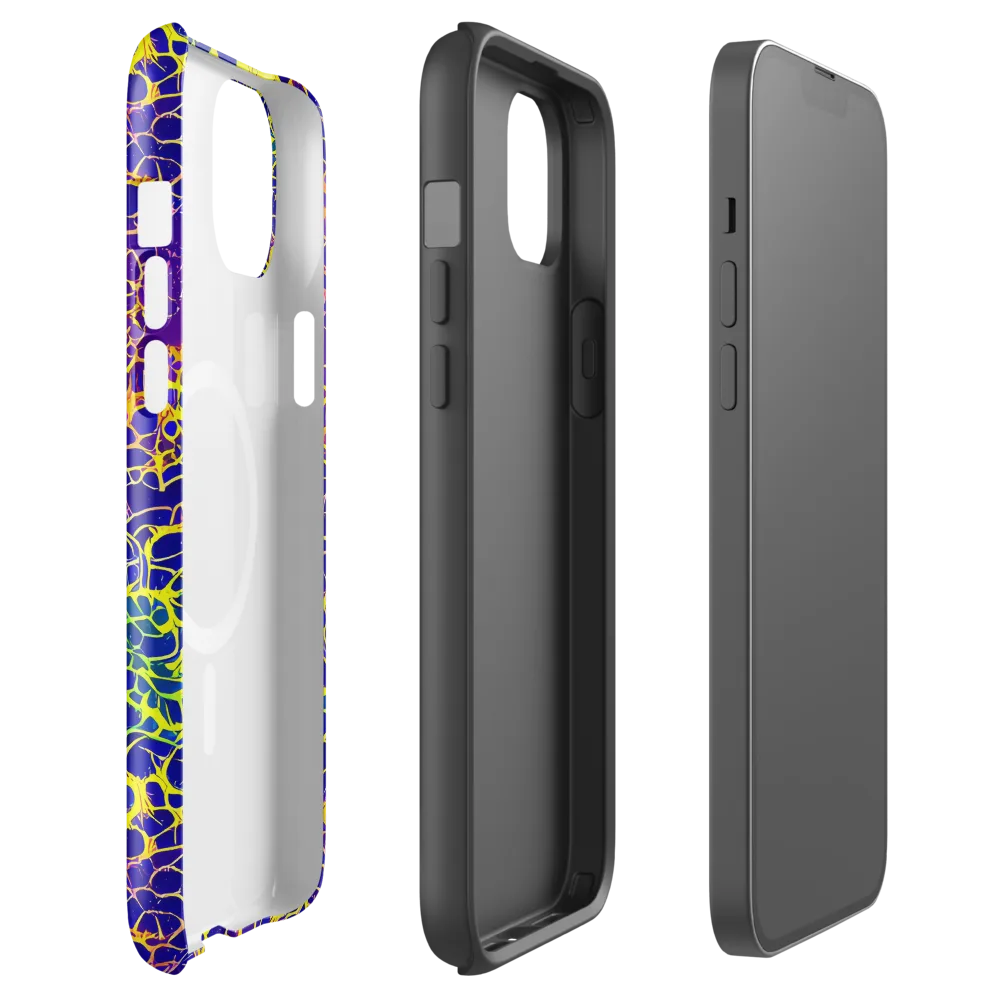 Ultramarine Voltage on MagSafe Tough Case for iPhone® — Front