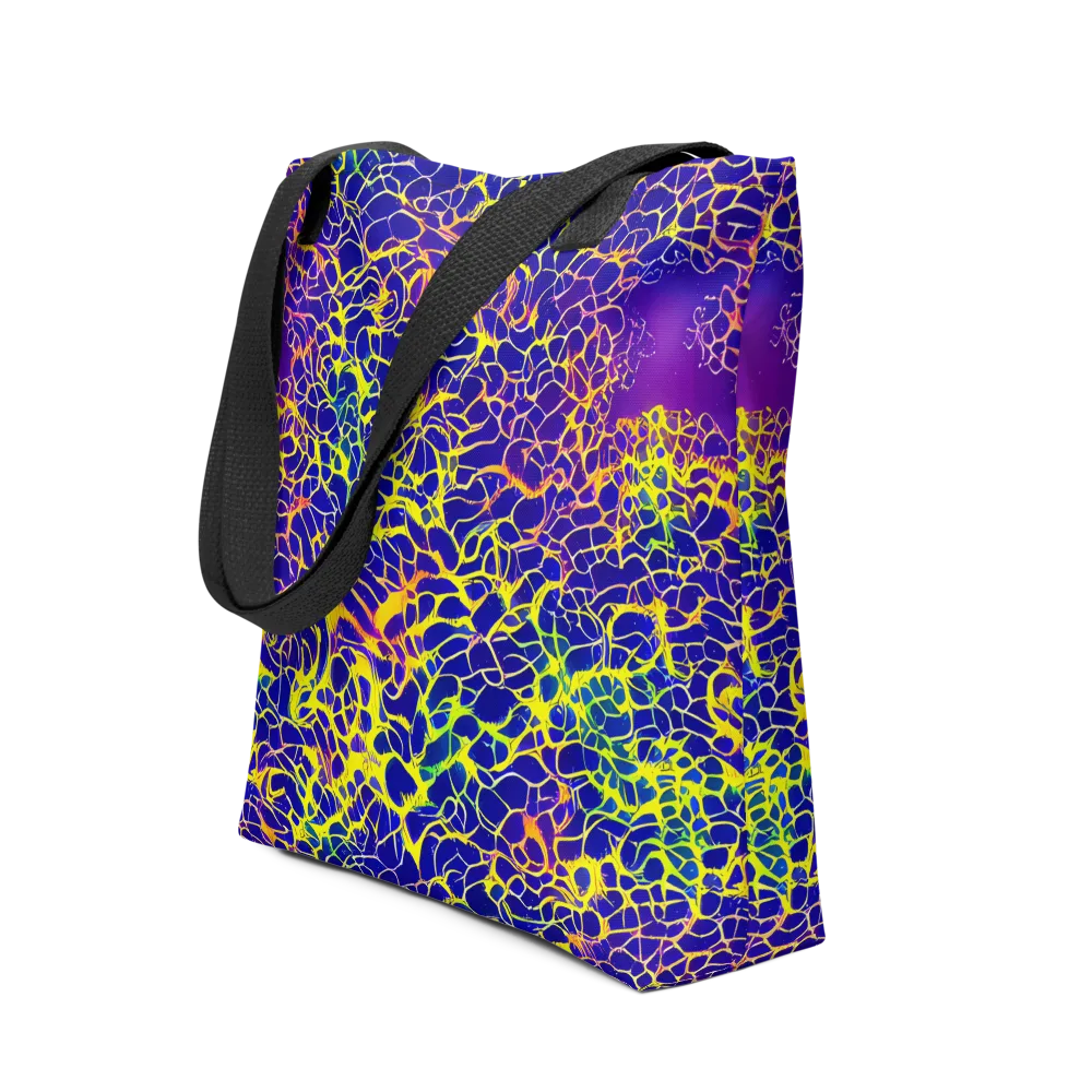 Ultramarine Voltage on Tote Bag — Front