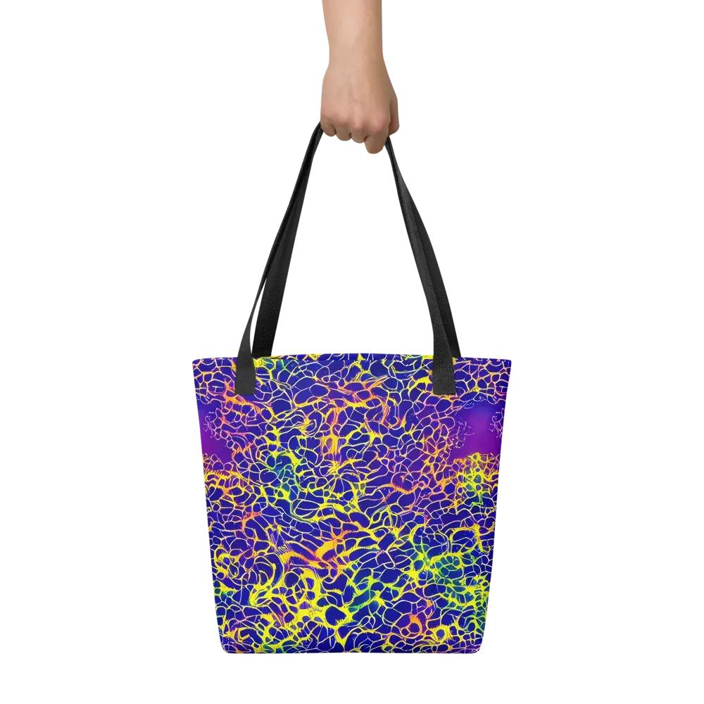 Ultramarine Voltage on Tote Bag — Front