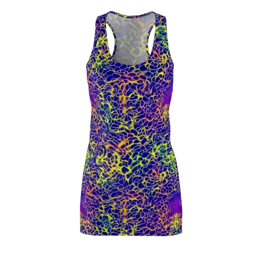 Ultramarine Voltage on a Racerback Dress