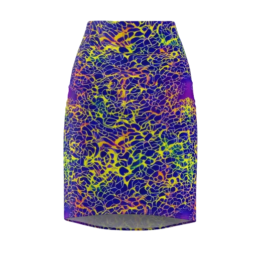 Ultramarine Voltage on a Pencil Skirt