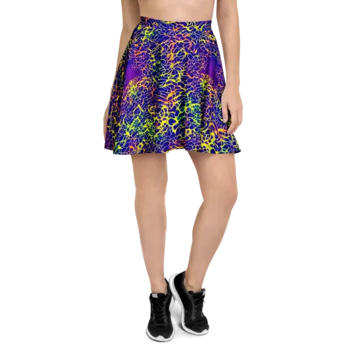 Ultramarine Voltage on a Skater Skirt