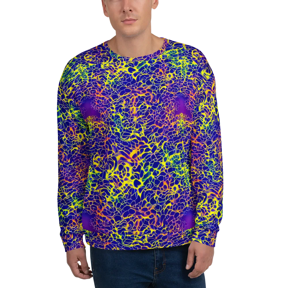 Ultramarine Voltage on Sweatshirt — Front