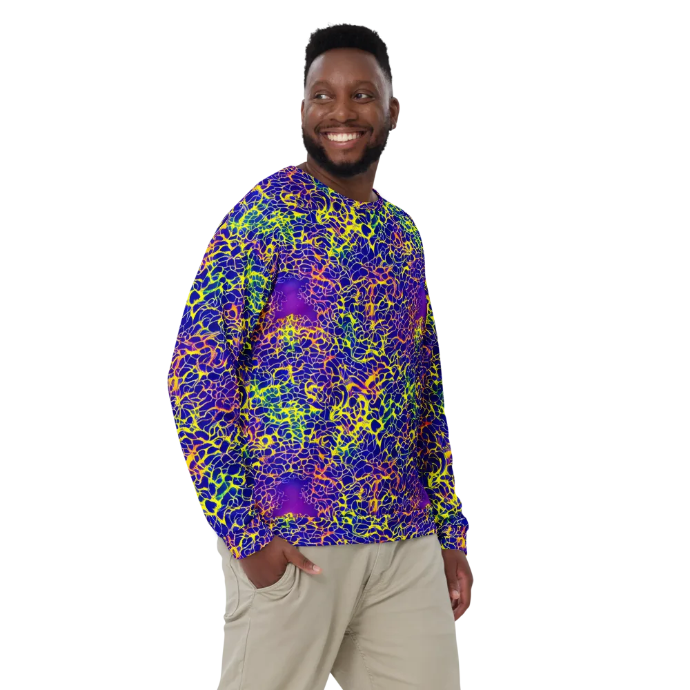Ultramarine Voltage on Sweatshirt — Front
