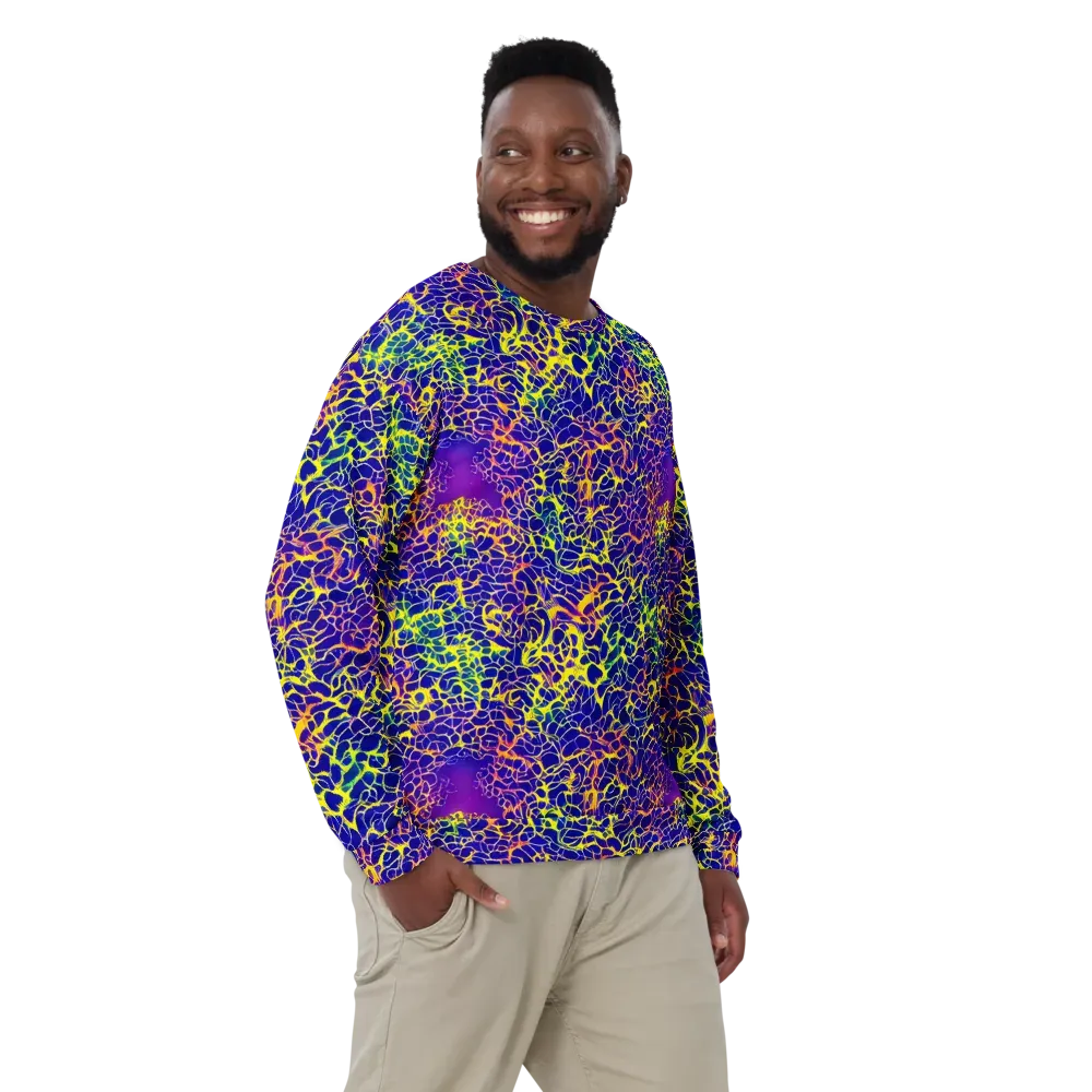 Ultramarine Voltage on Sweatshirt — Front