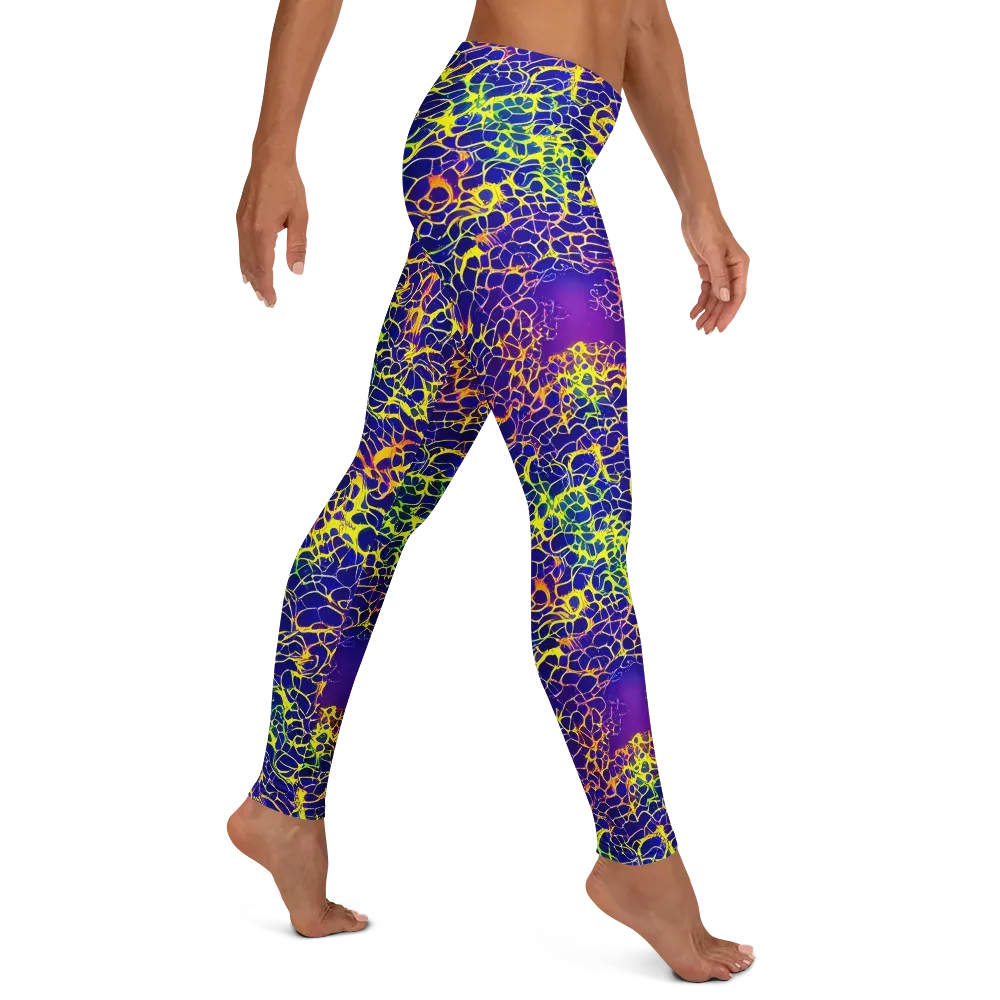 Ultramarine Voltage on Leggings — Right