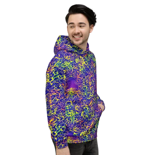 Ultramarine Voltage on a Hoodie