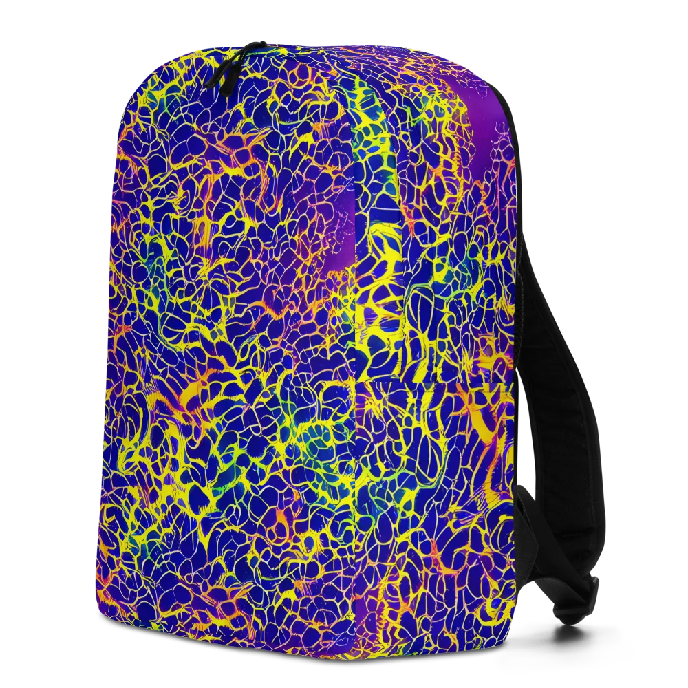 Ultramarine Voltage on Minimalist Backpack — Left