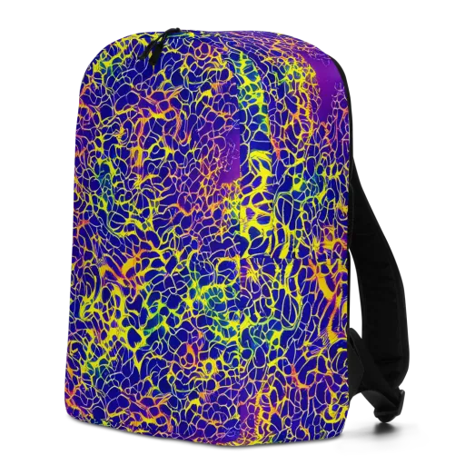 Ultramarine Voltage on a Minimalist Backpack