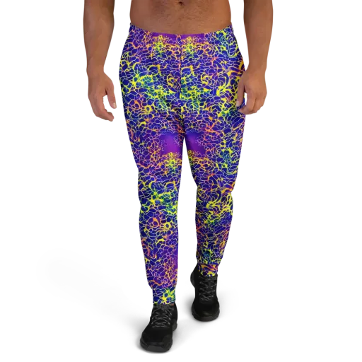 Ultramarine Voltage on a Men's Joggers