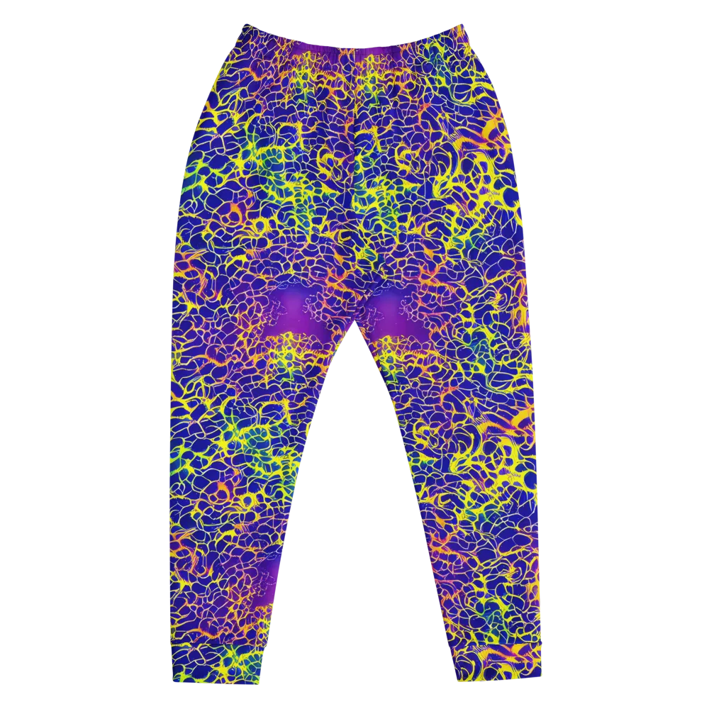 Ultramarine Voltage on Men's Joggers — Front