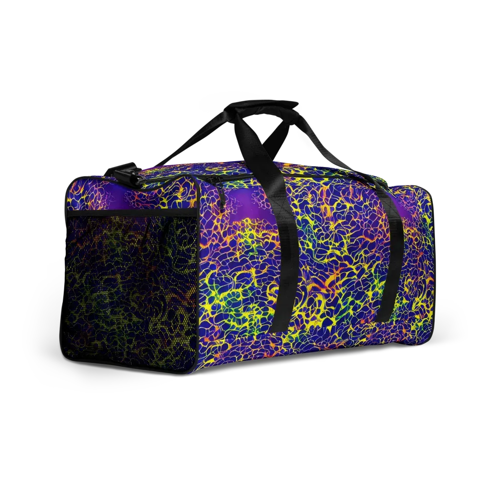 Ultramarine Voltage on Duffle Bag — Right Front
