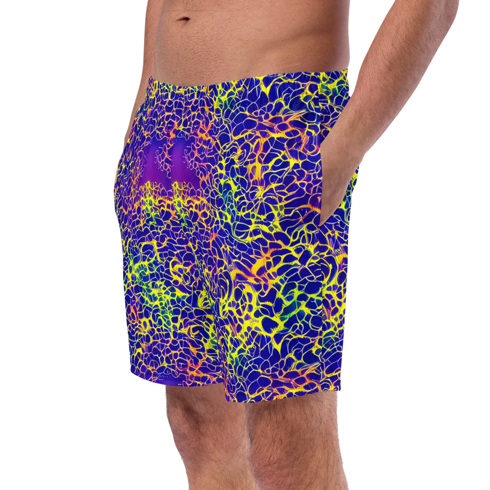 Ultramarine Voltage on Swim Trunks — Left Front