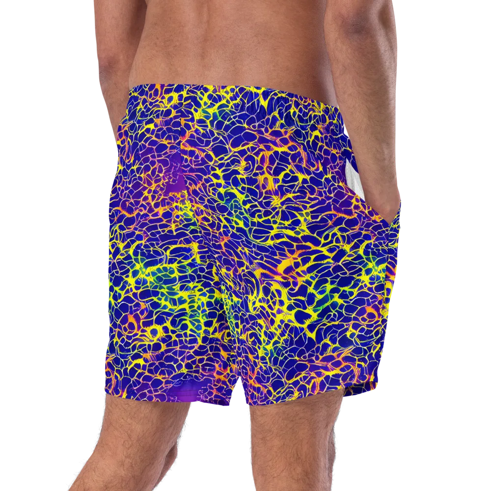 Ultramarine Voltage on Swim Trunks — Right Back