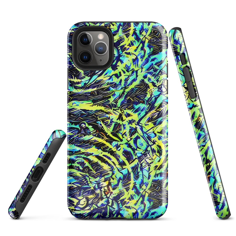 Electric Aviary on Tough Case for iPhone® — Front