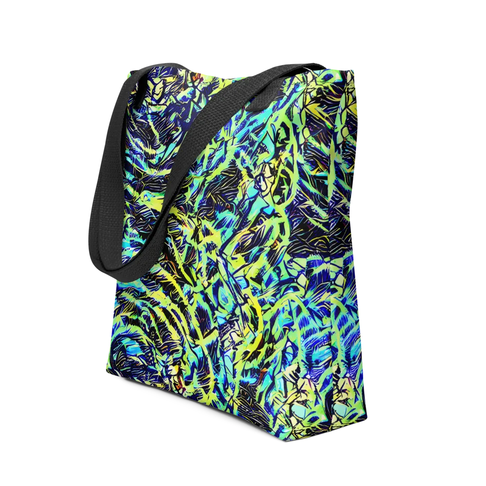 Electric Aviary on Tote Bag — Front